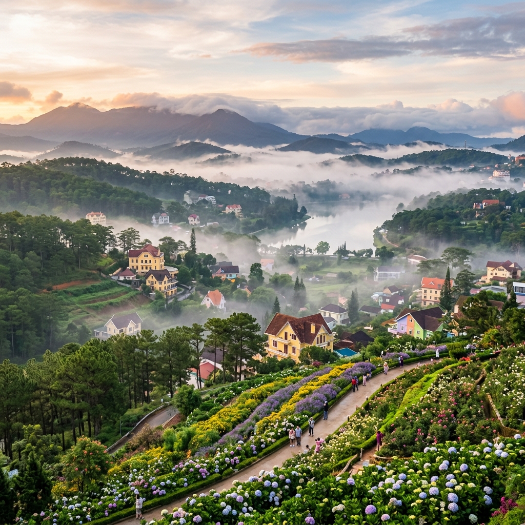 Đà Lạt Thành phố Ngàn Hoa – Tour nghỉ dưỡng 3N2Đ