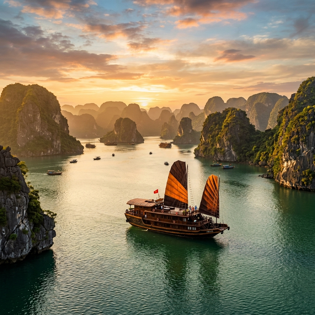 Chương trình Du lịch Hạ Long 2 Ngày 1 Đêm – Du thuyền 5 sao